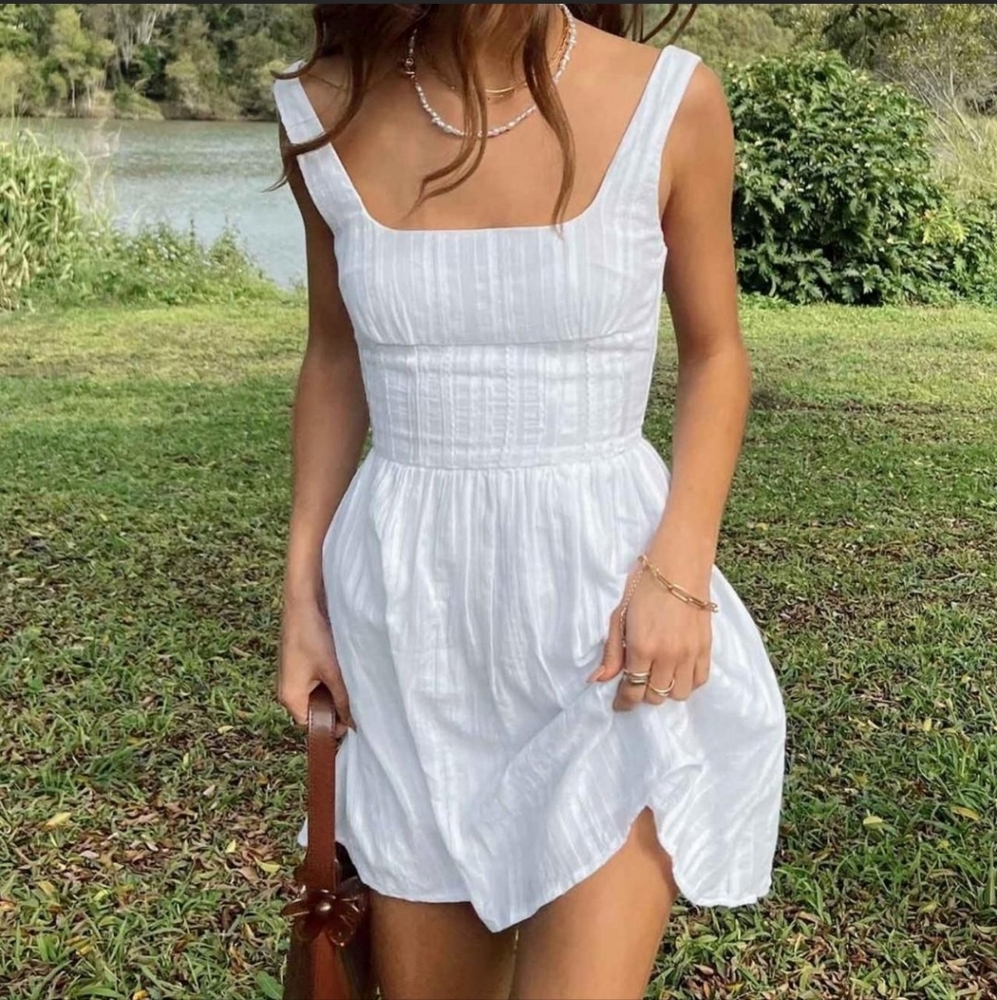 Princess Polly White summer dress